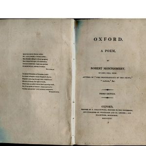 OXFORD A Poem