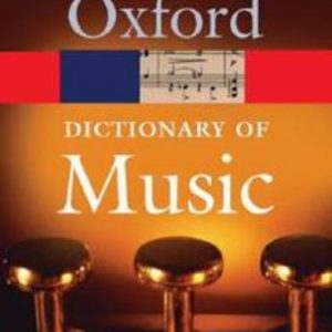 Oxford CONCISE DICTIONARY OF MUSIC