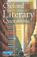 Oxford Dictionary of LITERARY QUOTATIONS (New Edition)