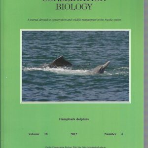 Pacific Conservation Biology Vol 18 No 4 Summer 2012