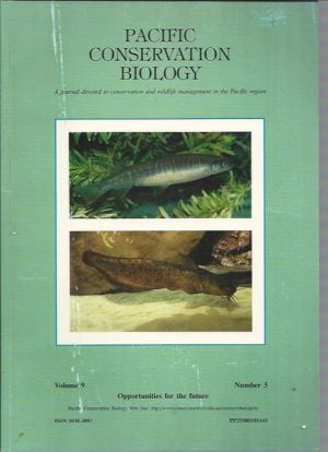 Pacific Conservation Biology Vol 9 No 3 Dec 2003