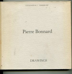 Pierre Bonnard: Drawings