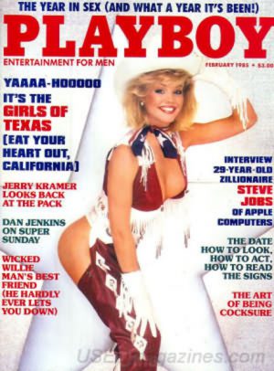 PLAYBOY Magazine 1985 8502 February