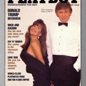 PLAYBOY Magazine 1990 9003 March (The DONALD TRUMP edition!)