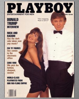 PLAYBOY Magazine 1990 9003 March (The DONALD TRUMP edition!)