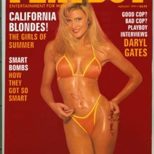 PLAYBOY Magazine 1991 9108 August