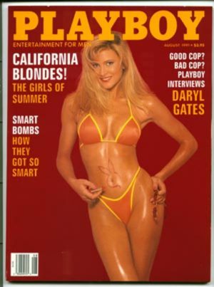 PLAYBOY Magazine 1991 9108 August