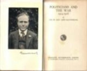 POLITICIANS AND THE WAR  1914-1916