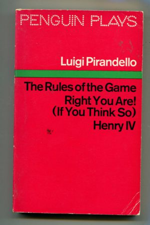 Rules of the Game, The; Right You Are! (If You Think So); Henry IV