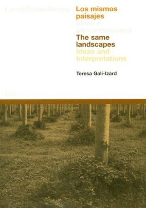 Same Landscapes, The: Ideas And Interpretations (Land Scape) (Spanish and English Edition)