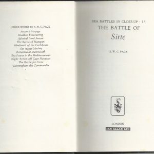 Sea Battles in Close Up No.14: The Battle of Sirte