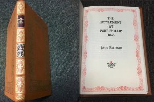 Settlement at Port Phillip 1835, The