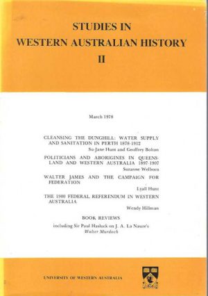 Studies in Western Australian History II: 1978 March