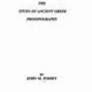 Study of Ancient Greek Prosopography, The