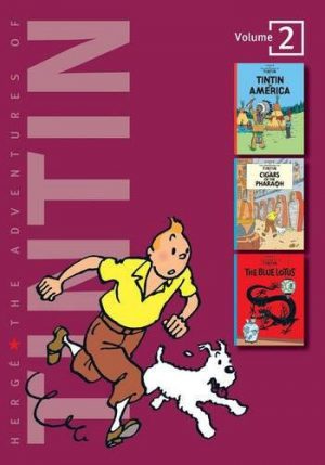 The Adventures of Tintin: Volume 2 (Compact Editions): "Tintin in America", "The Cigars of the Pharaoh", "The Blue Lotus"