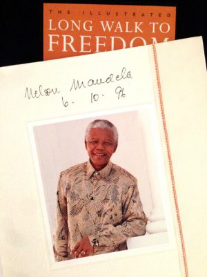 THE ILLUSTRATED LONG WALK TO FREEDOM (Signed by Nelson Mandela)