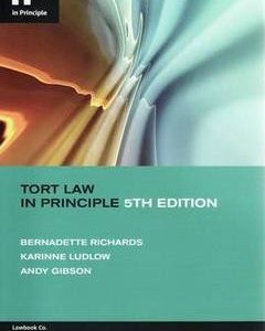 Tort Law: In Principle