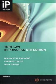 Tort Law: In Principle