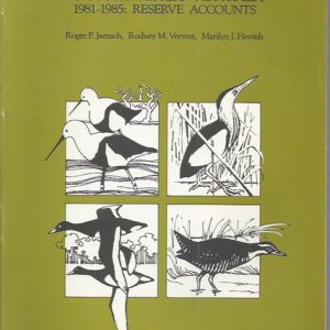 Waterbirds in Nature Reserves of South-western Australia, 1981-1985: Reserve Accounts