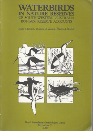 Waterbirds in Nature Reserves of South-western Australia, 1981-1985: Reserve Accounts