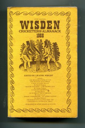 Wisden Cricketers' Almanack 1988