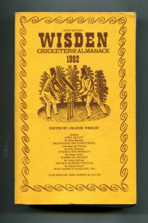 Wisden Cricketers' Almanack 1992