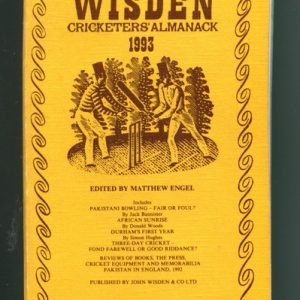 Wisden Cricketers’ Almanack 1993