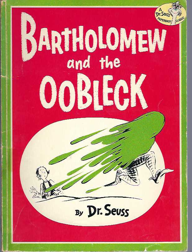 Bartholomew and the Oobleck - Elizabeth's Bookshop
