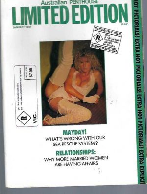 Australian Penthouse 1991 9101 January (Limited Edition Cover)
