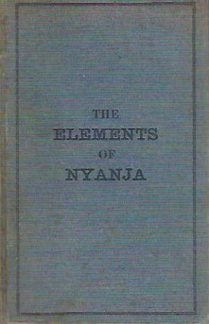 Elements of Nyanja for English-speaking students, The