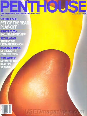 Penthouse Magazine 1986 8606 June