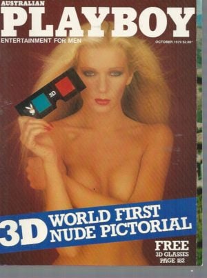 Australian Playboy 1979 7910 October (Without 3D glasses)