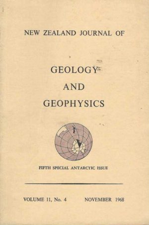 New Zealand Journal of Geology and Geophysics Vol 11 No 4 Fifth Special Antarctic Issue