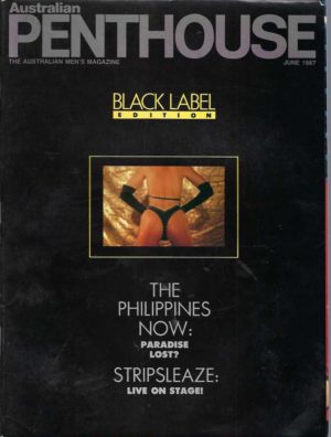 Australian Penthouse BLACK LABEL 1987 8706 June