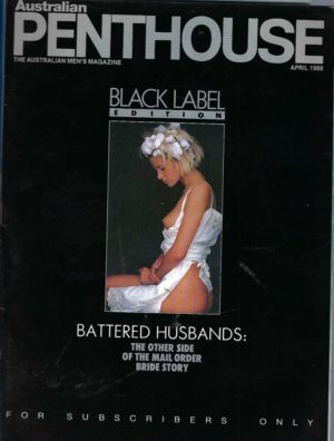 Australian Penthouse BLACK LABEL 1988 8804 April