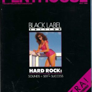 Australian Penthouse BLACK LABEL 1989 8907 July