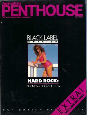 Australian Penthouse BLACK LABEL 1989 8907 July