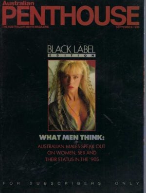 Australian Penthouse BLACK LABEL 1990 199009 September
