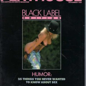Australian Penthouse BLACK LABEL 1990 199011 November