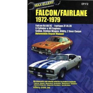 Ford Falcon Fairlane 1972-1979 Workshop Manual Vehicle Repair Manual