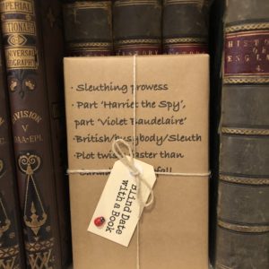 BLIND DATE WITH A BOOK: Sleuthing prowess