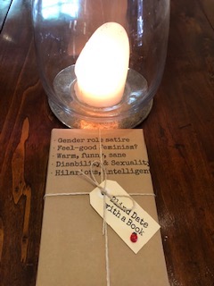 BLIND DATE WITH A BOOK: Gender role satire