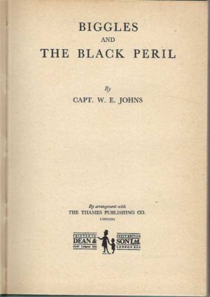 Biggles and the Black Peril
