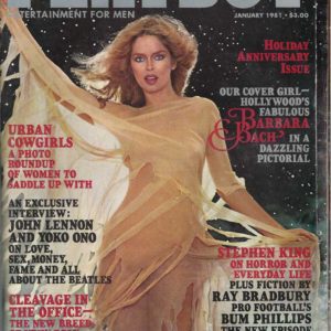 Playboy Magazine 1981 8101 January