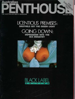 Australian Penthouse BLACK LABEL 1987 8703 March