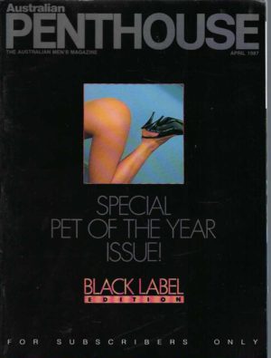 Australian Penthouse BLACK LABEL 1987 8701 January