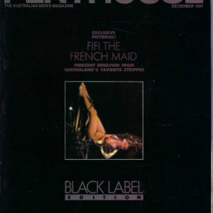 Australian Penthouse BLACK LABEL 1987 8712 December
