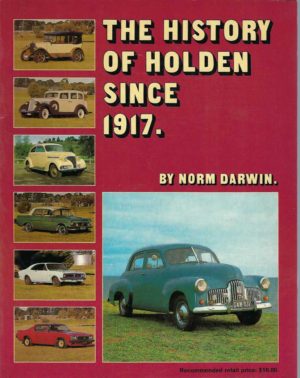History of Holden Since 1917, The