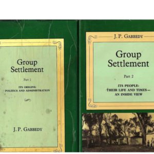 GROUP SETTLEMENT Vol. I and Vol.II (set)