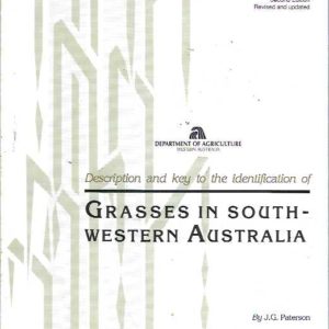 Description and key to the identification of grasses in South-Western Australia